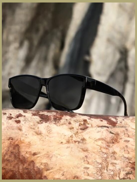 Oversized Fit Over Glasses Sunglasses Polarized UV Protection Driving main image 6